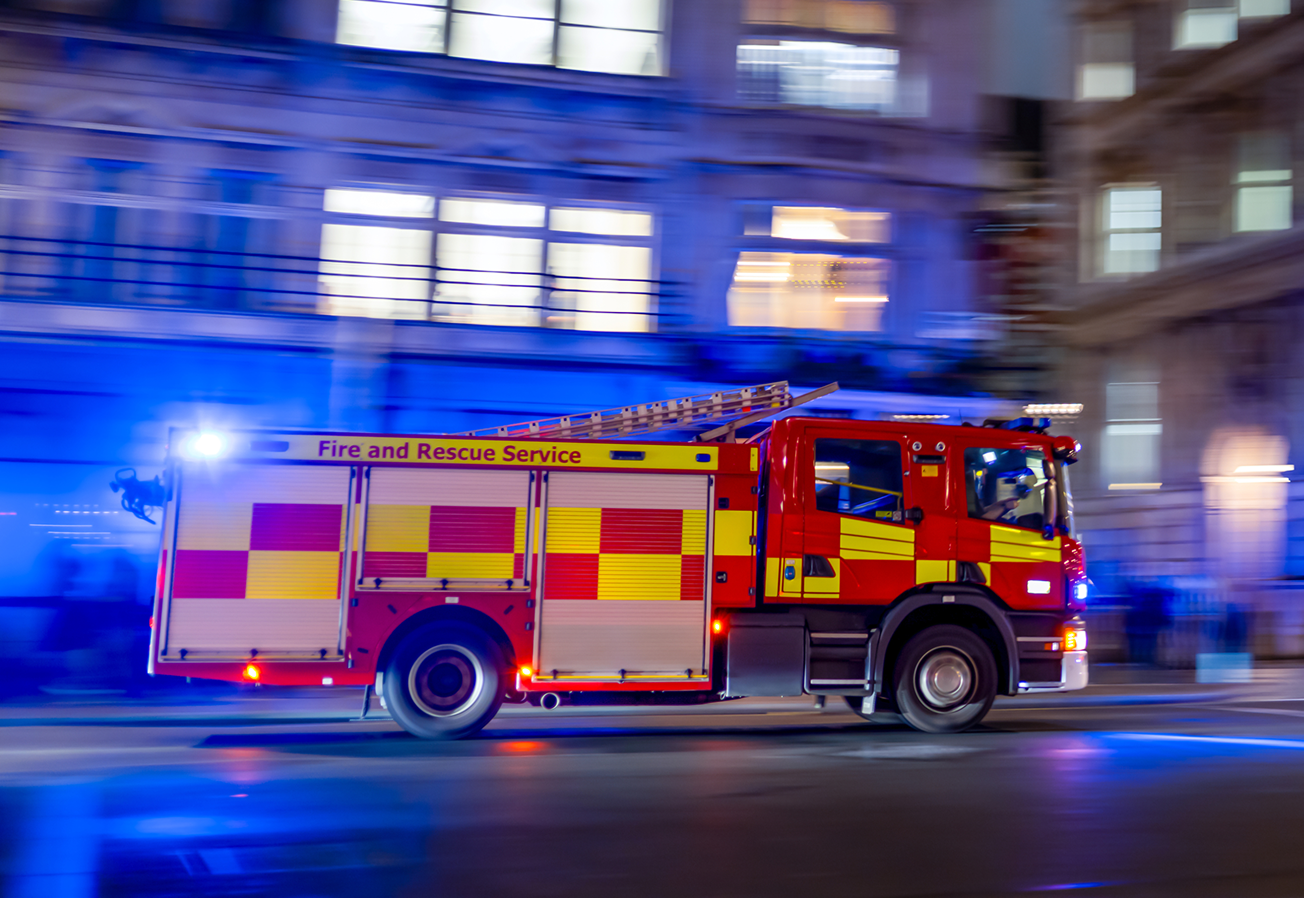 Government fire engine